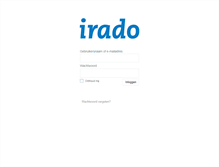 Tablet Screenshot of intranet.irado.nl